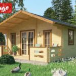 Záhradný domček SANTIAGO o rozmere 600x600 s terasou