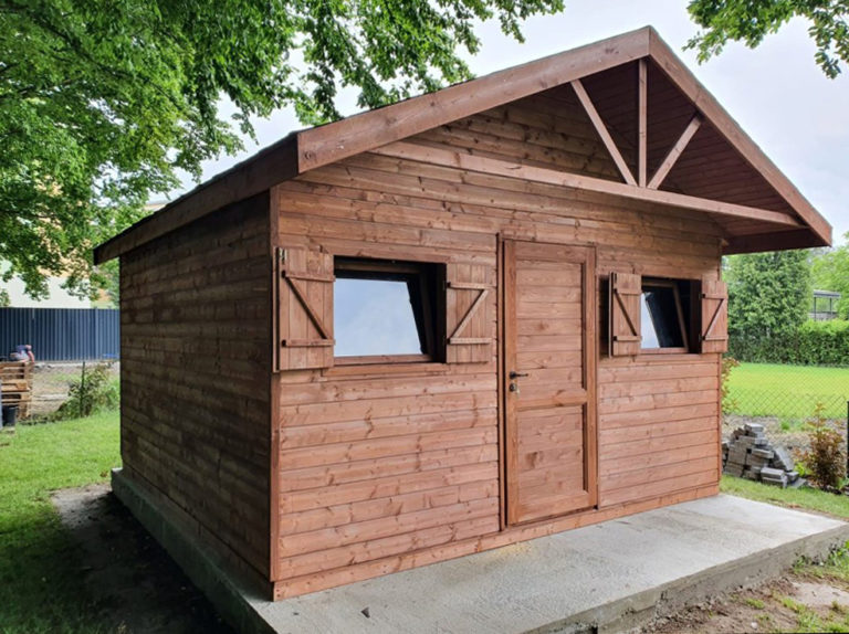 Drevený domček na náradie ĎUMBIER