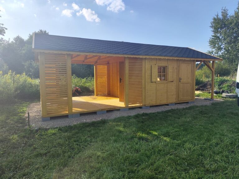 Drevený záhradný domček SALATIN